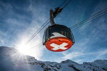 Mt Titlis Cable Car from Engelberg with Ice Flyer