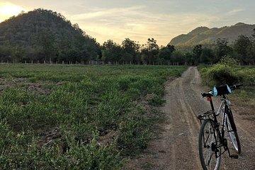 Cycling in rural Kanchanaburi area