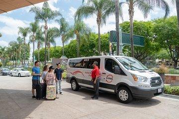 Shared Airport Departure Transfer: Anaheim, Buena Park or Garden Grove to LAX International Airport