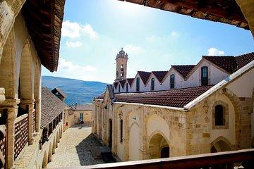 Troodos, Kykkos Monastery, Omodos and Winery from Limassol