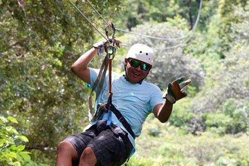 Megacombo Tour Zip line, Hot Springs, horseback riding.