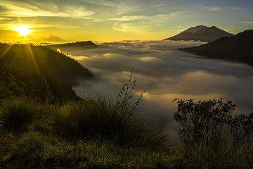 Sunrise hiking at Mount Batur Volcano