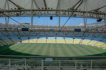 Maracanã and One of the Clubs Stadium with a Photographer