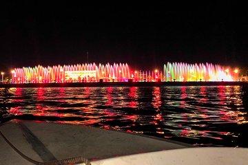 Private boat tour to the marine fountains