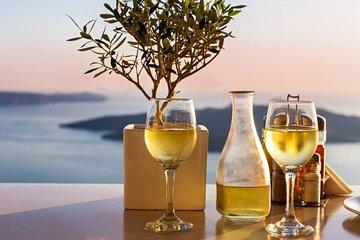 Sip your way around Santorini private wine tour