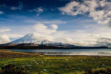 Lauca National Park and Chungara Lake from Arica