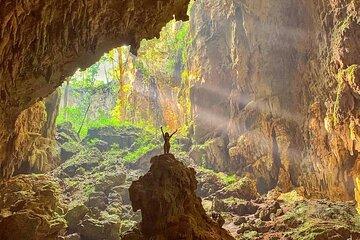 Do Rappel In The Caves Of Bombil Pek - Tour From Coban