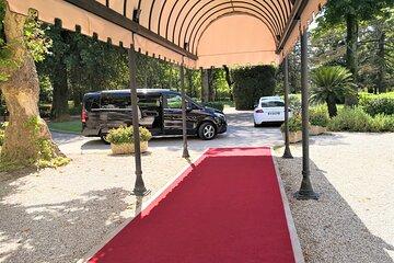 Luxury Chauffeur Service Pisa in Grotta Giusti or Montecatini Terme