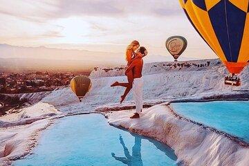 Experience the Mystery on a Deluxe Pamukkale Balloon Ride