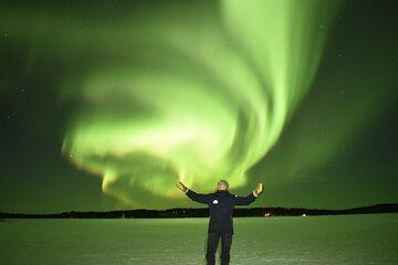 Aurora Hunt on Wheels in Rovaniemi