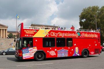 City Sightseeing Philadelphia (Night Tour) on Double Decker Bus