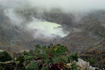 Poas Volcano waterfalls and coffee tour from from San Jose