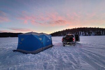 Full Day Private Birch Lake Ice Fishing