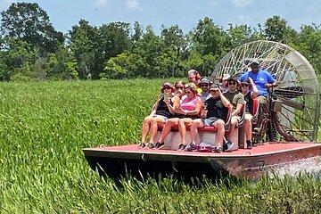 Airboat Swamp Tour with Transportation from New Orleans