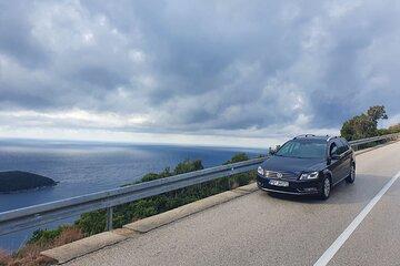 Kotor transfer to Podgorica airport TGD/city