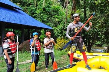 Whitewater Rafting Sedim River +/- Sireh Cave from Penang