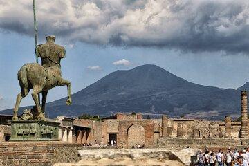 From Amalfi Coast Pompeii Guided Tour and Wine Tasting