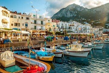 Capri, Anacapri & Blue Grotto from Capri Port Private Tour