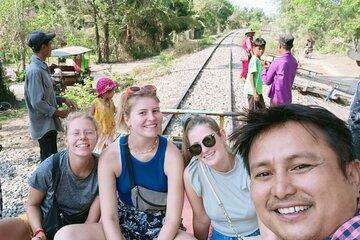 AfternoonTour. Bamboo train. killing cave with Secret bat cave