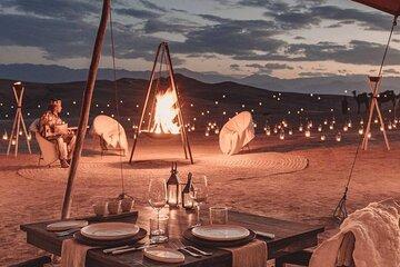 Agafay Desert Dinner Experience with Buggy or Camel Ride