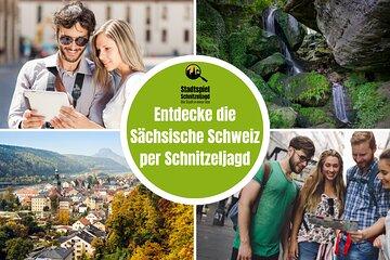 Through Bad Schandau / Saxon Switzerland by scavenger hunt