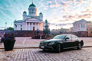 Private Transfer Helsinki-St. Petersburg by Mercedes V or E-class