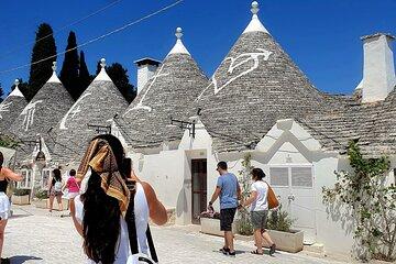 from Brindisi: Alberobello, Locorotondo, Ostuni & Apulian brunch