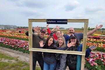 Small Group Bike Tour to Tulips Field in Lisse
