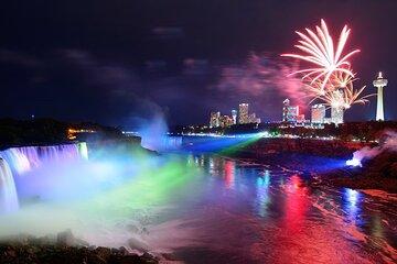 Exclusive Canadian Night Experience: VIP Tour, Fireworks & Dinner