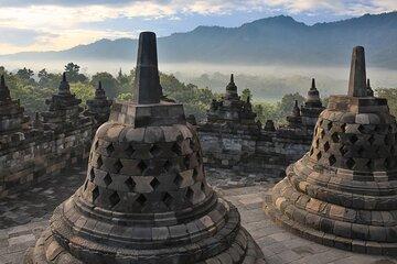 Yogyakarta Sunrise, Borobudur climb guaranteed & Prambanan guided