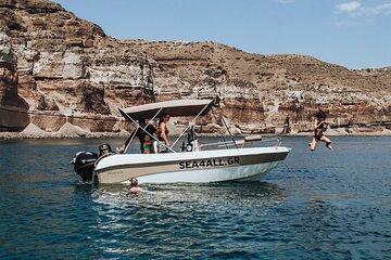 Santorini Rent a Boat Without License