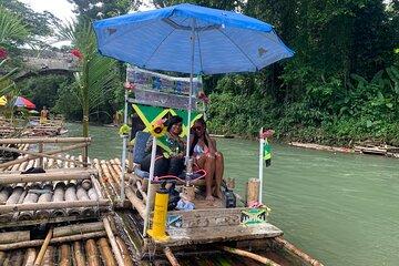 Montego Bay Bamboo River Rafting with Limestone Massage