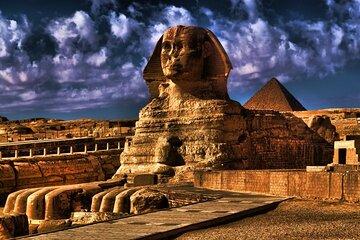 Giza Pyramids and Memphis Sakkara from Alexandria Port