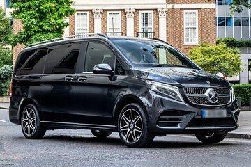CO2-Offset Luxury Car or Van from Tallinn Airport to Tallinn City