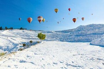 Pamukkale Hot Air Balloon Sunrise Flight, Certificate, Champagne