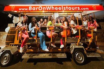 Malia: Party Bike 1 hour Experience & Unlimited Drinks