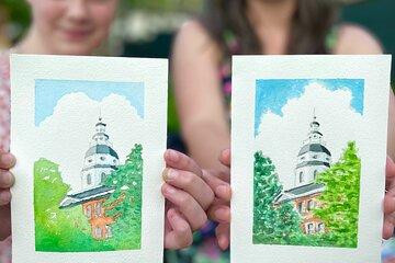 Outdoor Painting Activity with a Local Artist in Annapolis