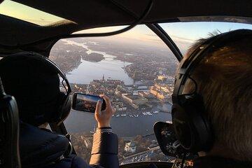 Stockholm 12-minute helicopter tour