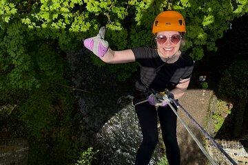 Abseil Experience - Millersdale Derbyshire Peak District