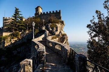 Tourist visit of the UNESCO Historic Center of San Marino