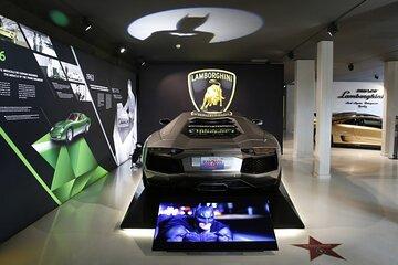 Bologna Modena with Lamborghini and Ferrari Museums entry tickets