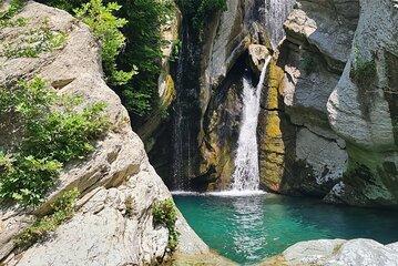 From Berat exploring Bogova waterfall & Osumi canyon