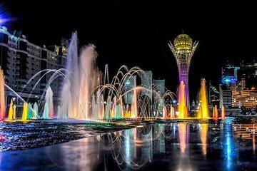 Guided Night Time Tour of Astana in a Private Car
