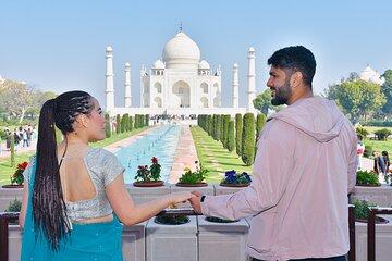 From Agra: Skip-the-Line Taj Mahal & Fort Private Tour by Car