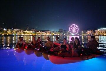Night Glow Kayak Activity in Makarska