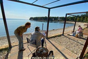 Poreč painting course - painting in Istria