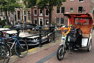Amsterdam Private Guided Pedicab and Rickshaw Highlights Tour