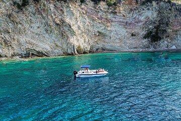 Saranda: Boat Tour to Hidden Caves and Beaches with snorkelling.