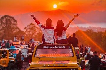 Mt. Batur Sunrise with Classic Jeep