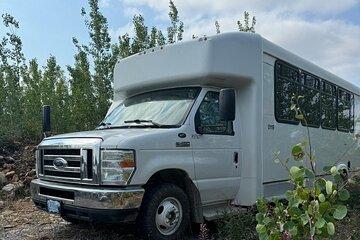 24 Seat Charter Bus Group Travel in Yellowknife North Canada